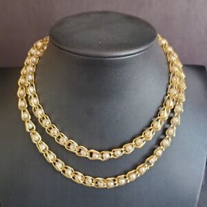 Napier Gold and Pearl Necklace